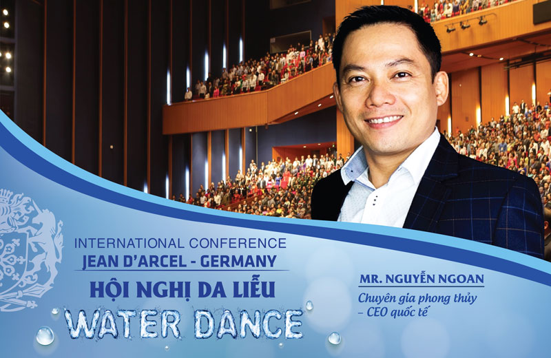 Hội nghị da liễu quốc tế Jean d'Arcel Germany lần II - chủ đề WATER DANCE Cùng Chuyên Gia Nguyễn Ngoan