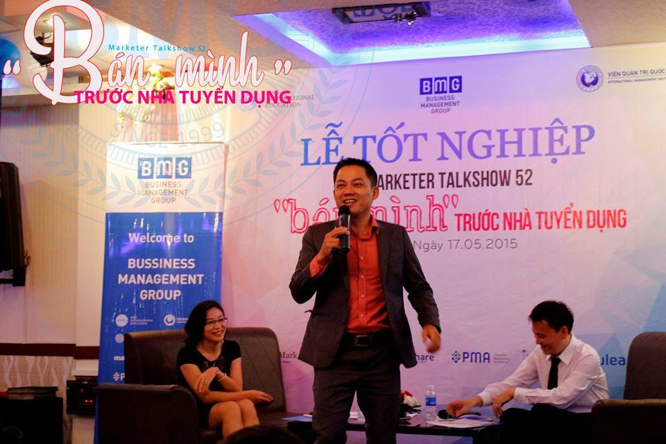 Diễn giả Nguyễn Ngoan chia sẽ tại talkshow