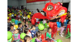 Mandala Phong Thủy tổ chức trung thu tại trường mẫu giáo Hán Đề Chu - Mù Cang Chả